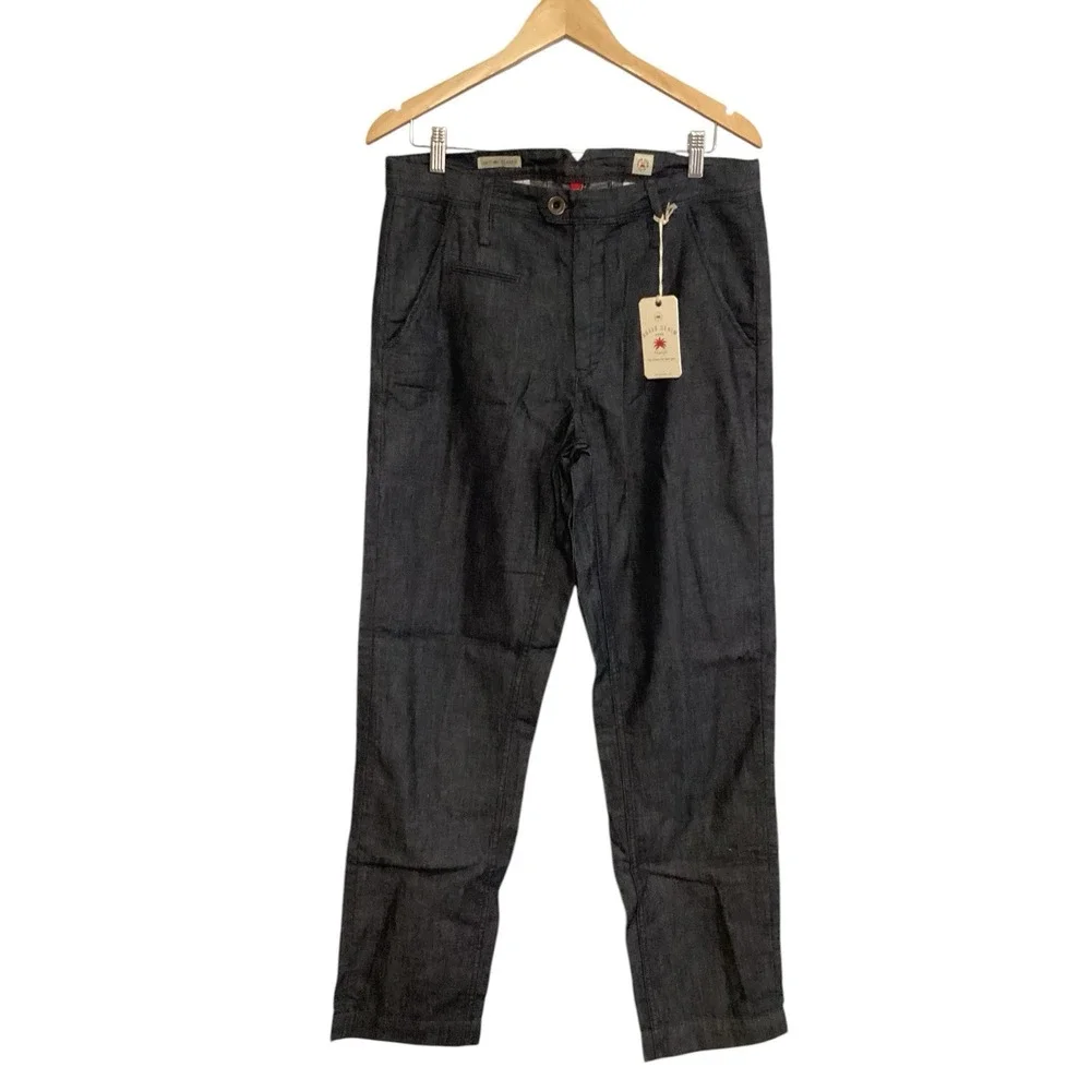NWT Agave‎ Rainier Chino Rinsed Indigo Pacific Blue Size 32 #11 Classic